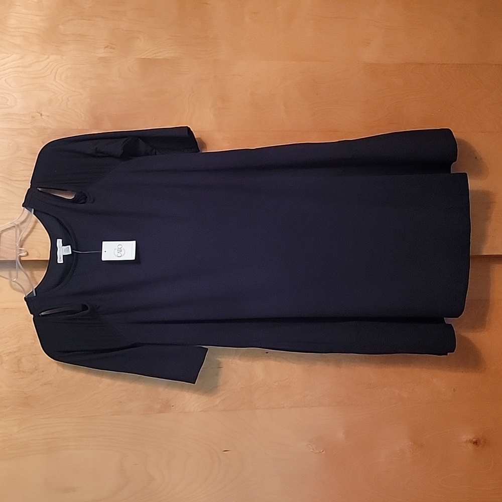 Cato Cold Shoulder Black Dress
